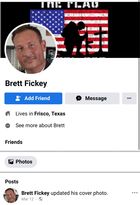 Scam - Brett Christopher Fickey, BRETT FICKEY, CHRIS JUSTICE BEWARE! CON-ARTIST! ABUSER!