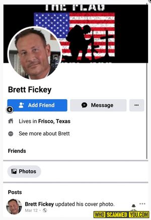 Brett Fickey Brett Christopher Fickey, BRETT FICKEY, CHRIS JUSTICE BEWARE! CON-ARTIST! ABUSER!